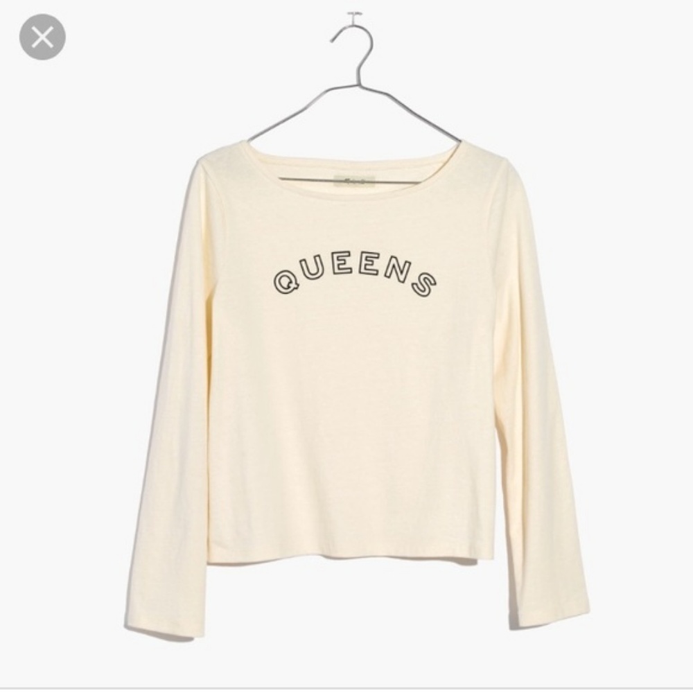 Madewell Queens Graphic Long Sleeve T